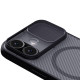 Карбоновая накладка Nillkin CamShield Pro Magnetic для Apple iPhone 17 (6.3")