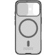 Карбоновая накладка Nillkin CamShield Pro Magnetic для Apple iPhone 17 (6.3")