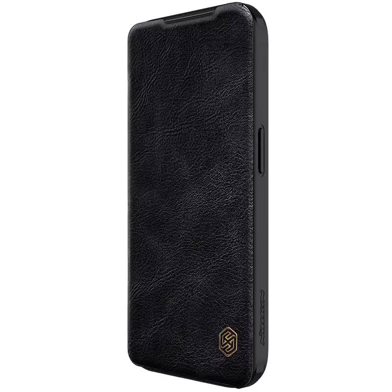 Кожаный чехол-книжка Nillkin Qin Pro Camshield для Apple iPhone 15 Pro Max (6.7")