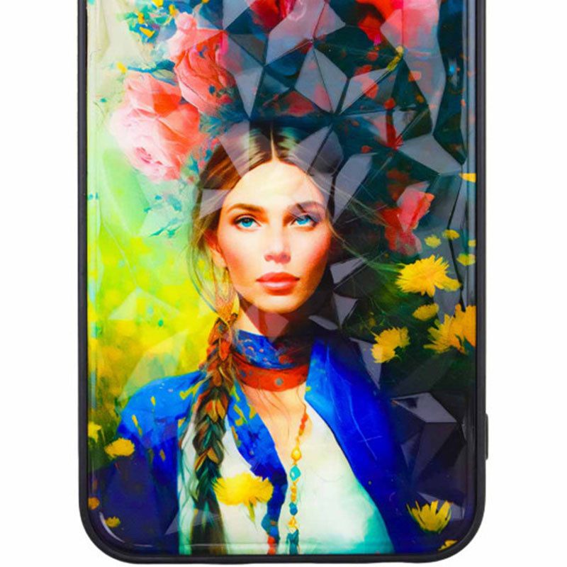 TPU+PC чехол Prisma Ladies Full Camera для Apple iPhone 12 (6.1")