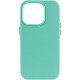 Кожаный чехол Leather Case (AA Plus) with MagSafe для Apple iPhone 14 Pro (6.1")