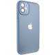 Чехол TPU+Glass Sapphire Midnight для Apple iPhone 12 (6.1")