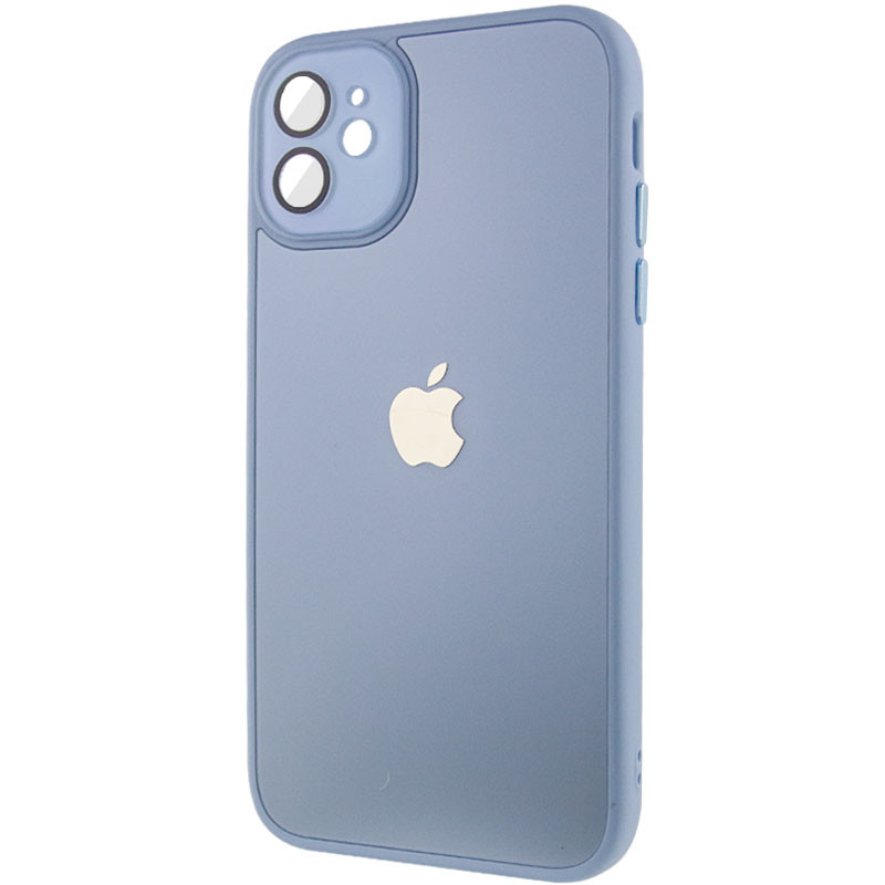 Чехол TPU+Glass Sapphire Midnight для Apple iPhone 12 (6.1")
