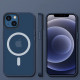 TPU+PC чехол Metal Buttons with MagSafe Colorful для Apple iPhone 15 (6.1")