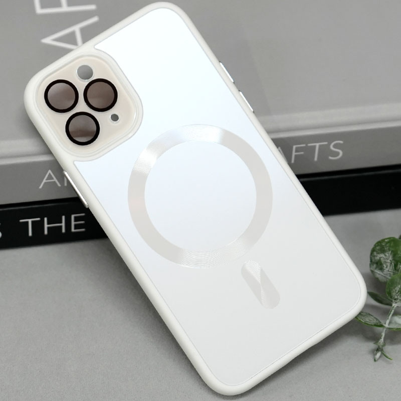 Чехол TPU+Glass Sapphire Midnight with MagSafe для Apple iPhone 13 Pro (6.1")
