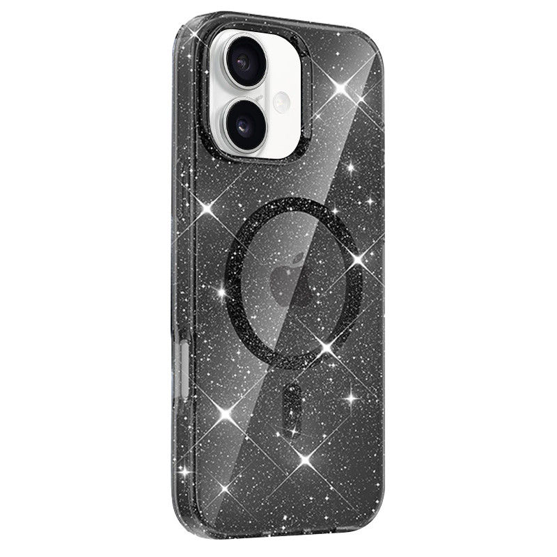 Чехол TPU Eclipse Sparkle (MagFit) для Apple iPhone 16 (6.1")