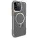TPU+PC чехол Metal Buttons with MagSafe Carbon Ring для Apple iPhone 15 Pro (6.1")