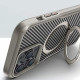 TPU+PC чехол Metal Buttons with MagSafe Carbon Ring для Apple iPhone 15 Pro (6.1")