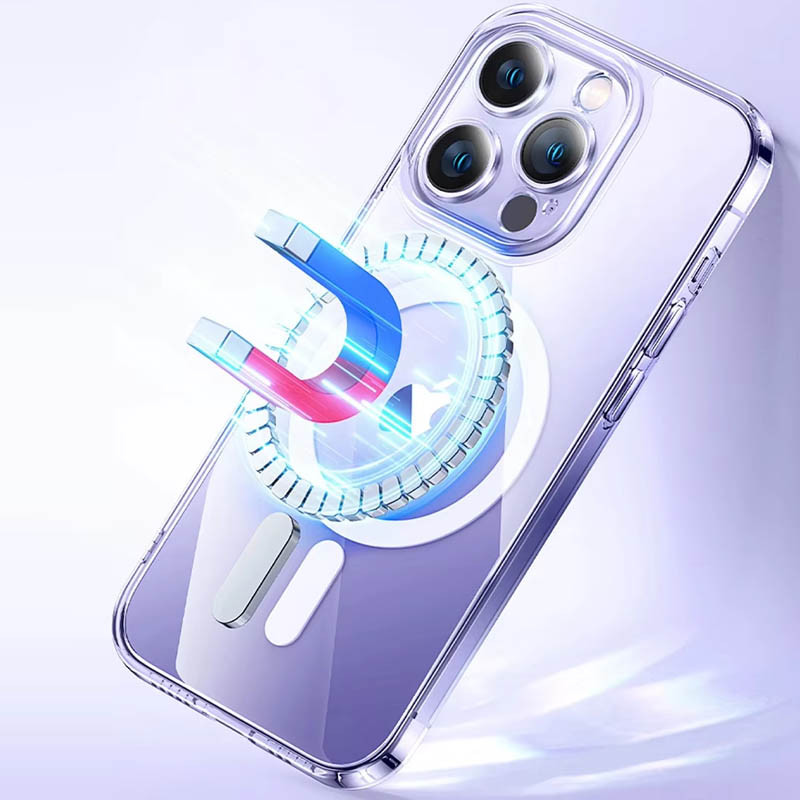 Чехол TPU Clear Case with MagSafe для Apple iPhone 14 Pro (6.1")