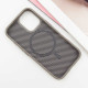 Чехол TPU+PC Carbon with MagSafe для Apple iPhone 16 (6.1")