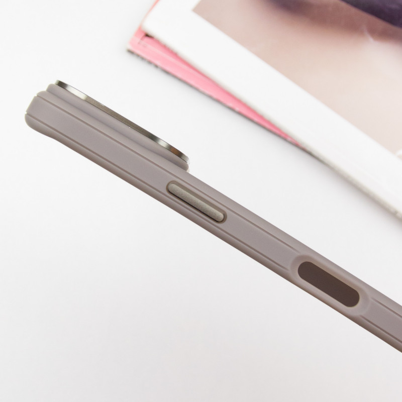 Чехол TPU+PC Carbon with MagSafe для Apple iPhone 16 (6.1")