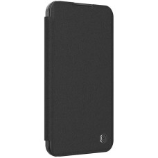 Кожаный чехол-книжка Nillkin Qin Prop Plain Camshield для Apple iPhone 16 Pro Max (6.9")