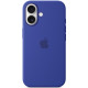 Чехол Silicone case (AAA) with Magsafe and Animation (button) для Apple iPhone 16 (6.1")
