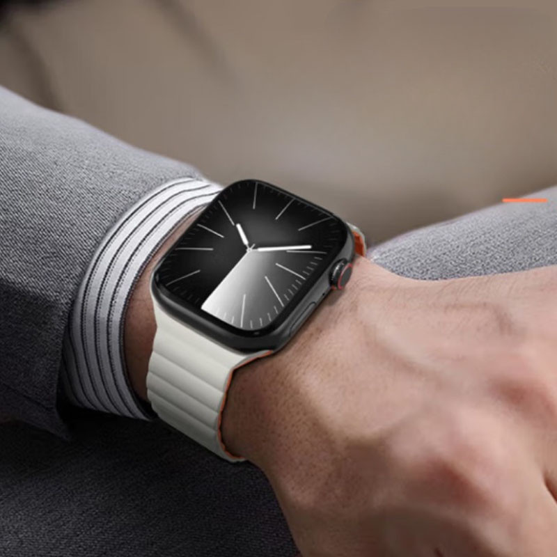 Ремешок BlueO Magnetic Silicone для Apple Watch 42(ser.1-3)/44/45/46/49mm