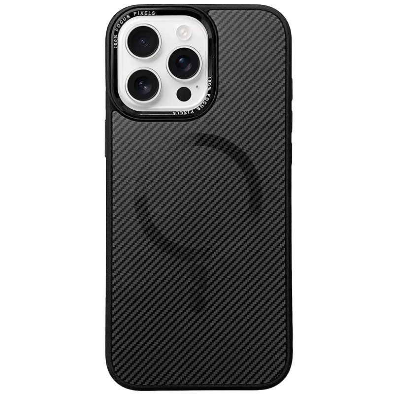 Чехол TPU+PC Carbon Mirage with MagSafe для Apple iPhone 14 Pro Max (6.7")