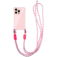 Чехол TPU CrossBody with straps для Apple iPhone 14 Pro (6.1")
