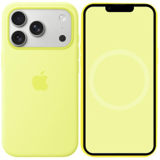 Уценка Чехол Silicone case (AAA) with Magsafe and Animation для Apple iPhone 17 Pro (6.3")