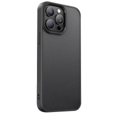 TPU чехол Carbon Protective with Magsafe для Apple iPhone 13 Pro (6.1")