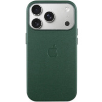 Чехол кожаный Leather Case (AA) with MagSafe and Animation для Apple iPhone 17 Pro Max (6.9")