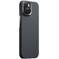 Чехол PC Carbon Protection Slim with MagSafe для Apple iPhone 15 (6.1")