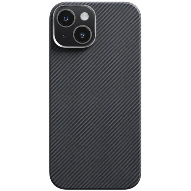 Чехол PC Carbon Protection Slim with MagSafe для Apple iPhone 15 (6.1")