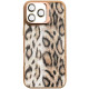 Чехол TPU+PC Wild Leopard with MagSafe and Lens для Apple iPhone 15 Pro Max (6.7")
