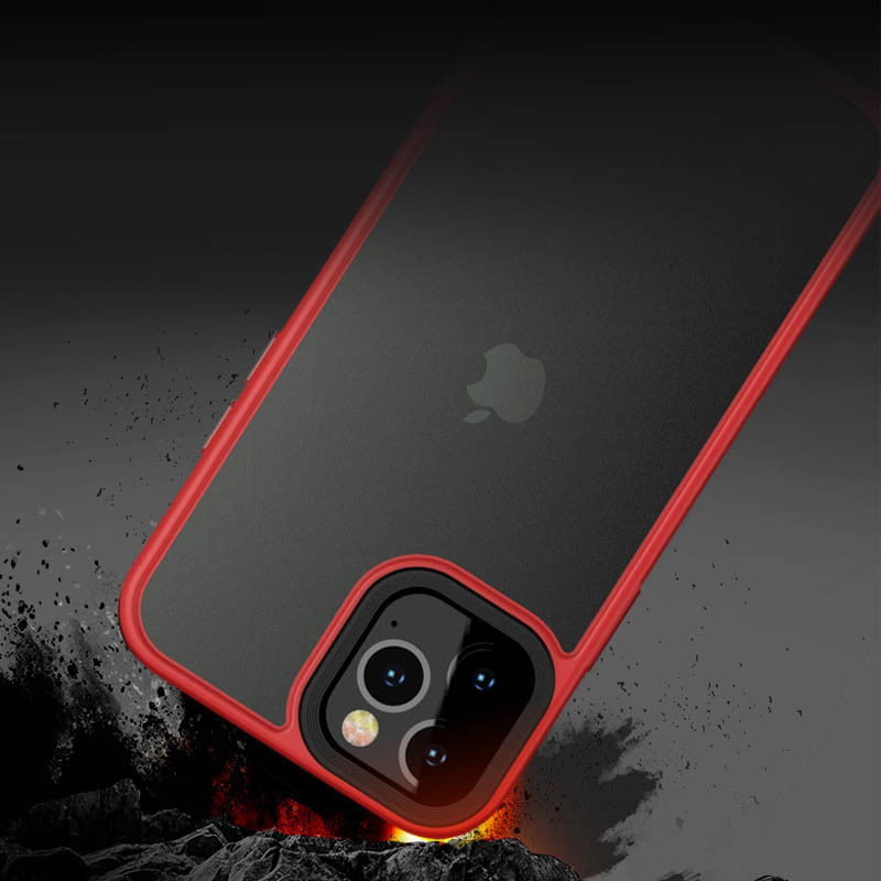 TPU+PC чехол Metal Buttons для Apple iPhone 12 Pro / 12 (6.1")