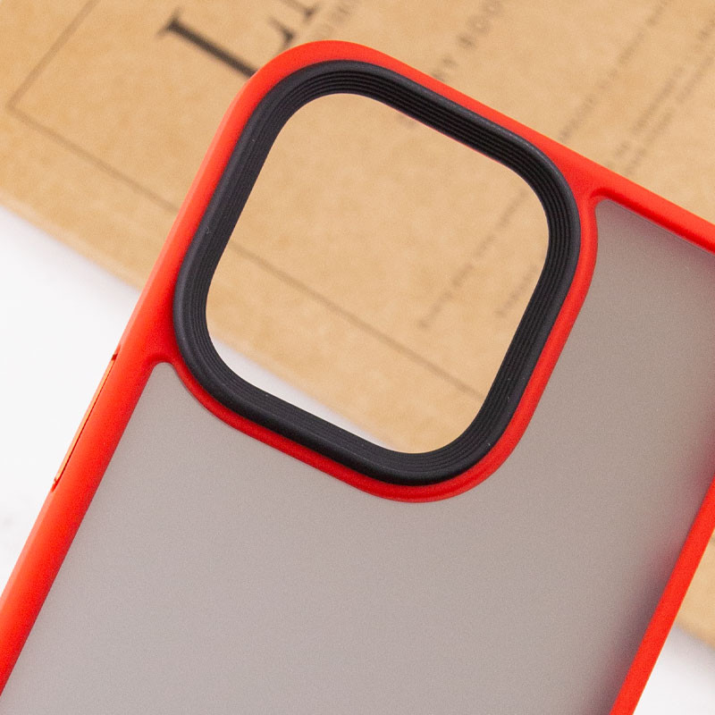 TPU+PC чехол Metal Buttons для Apple iPhone 13 Pro Max (6.7")