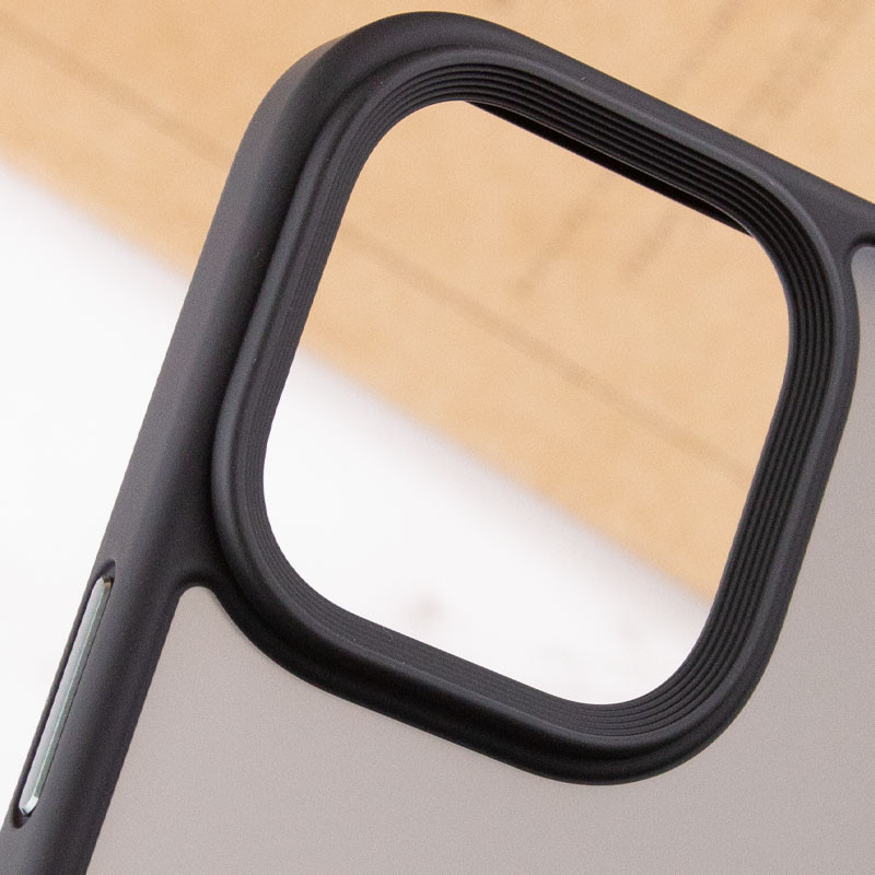 TPU+PC чехол Metal Buttons with MagSafe для Apple iPhone 12 Pro / 12 (6.1")