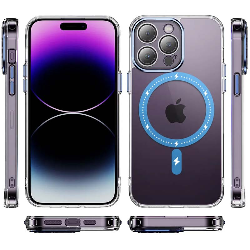 Чехол TPU+PC Colorful with MagSafe для Apple iPhone 13 Pro (6.1")