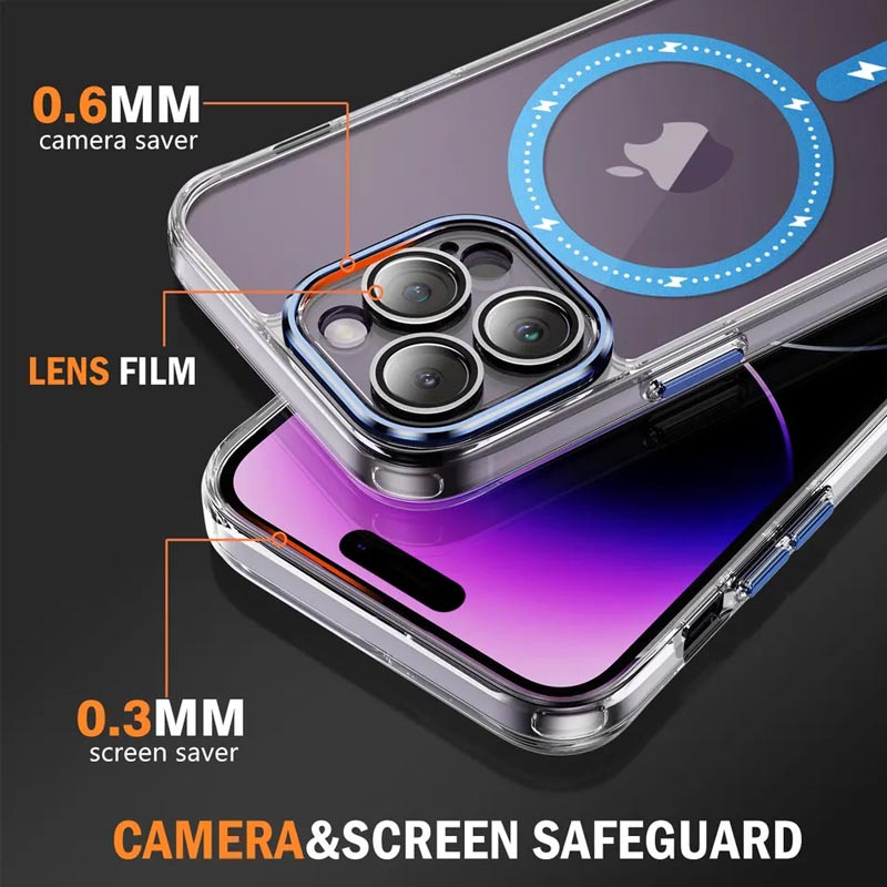 Чехол TPU+PC Colorful with MagSafe для Apple iPhone 13 Pro (6.1")