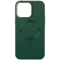 Кожаный чехол Bonbon Leather Metal Style with MagSafe для Apple iPhone 14 (6.1")