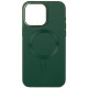 Кожаный чехол Bonbon Leather Metal Style with MagSafe для Apple iPhone 14 (6.1")