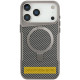 TPU+PC чехол Metal Buttons with MagSafe Carbon Ring для Apple iPhone 17 Air (6.5")