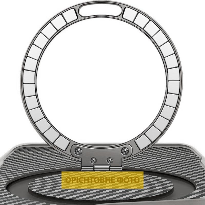 TPU+PC чехол Metal Buttons with MagSafe Carbon Ring для Apple iPhone 17 Air (6.5")