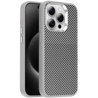 Чехол TPU+PC Carbon with MagSafe для Apple iPhone 13 Pro Max (6.7")