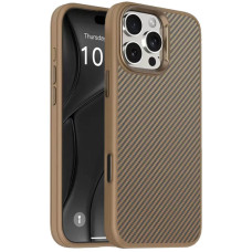 Чехол TPU+PC Carbon with MagSafe для Apple iPhone 16 Pro (6.3")