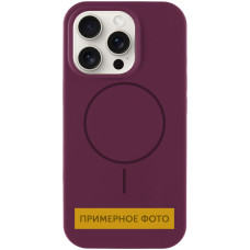 Чехол Silicone Case Full Protective (AA) NO LOGO with MagSafe для Apple iPhone 14 (6.1")