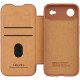 Кожаный чехол-книжка Nillkin Qin Pro Camshield для Apple iPhone 17 Air (6.5")