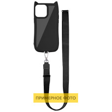 Чехол TPU GETMAN Cat with straps для Apple iPhone 16 (6.1")