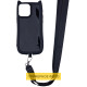 Чехол TPU GETMAN Cat with straps для Apple iPhone 16 (6.1")
