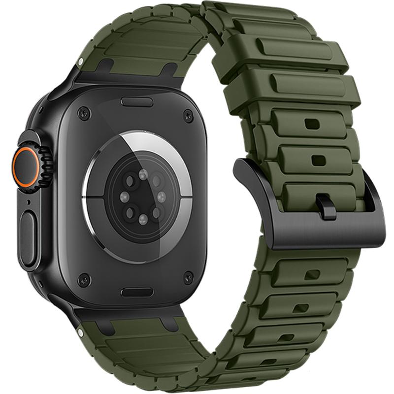 Ремешок Hoco WA35 Emir series thickened silicone strap для Apple watch 44/45/46/49mm