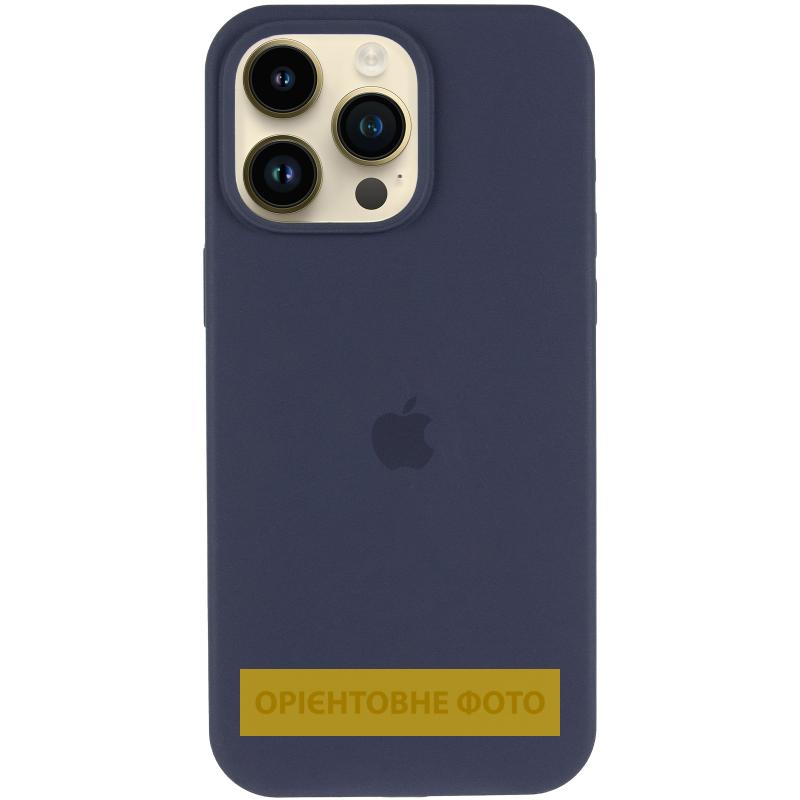 Чехол Silicone Case (AA) Logo with MagSafe для Apple iPhone 17 (6.3")