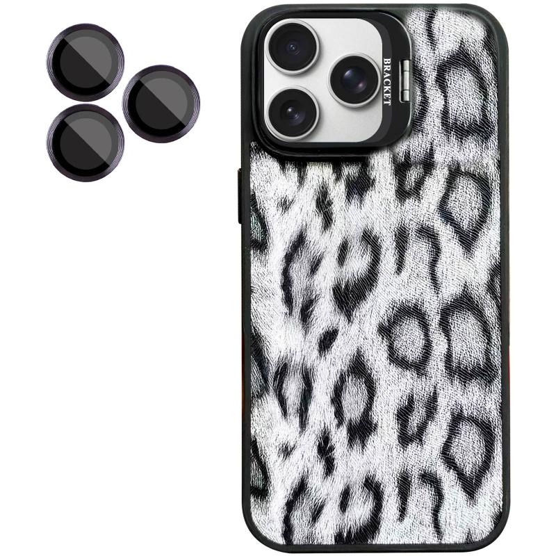 Чехол TPU+PC Wild Leopard with MagSafe and Lens для Apple iPhone 16 Pro (6.3")