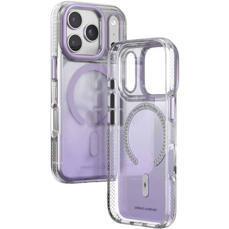 Уценка Чехол TPU+PC Puloka Resplendent with Magnetic Fit для Apple iPhone 17 Pro Max / 18 Pro Max