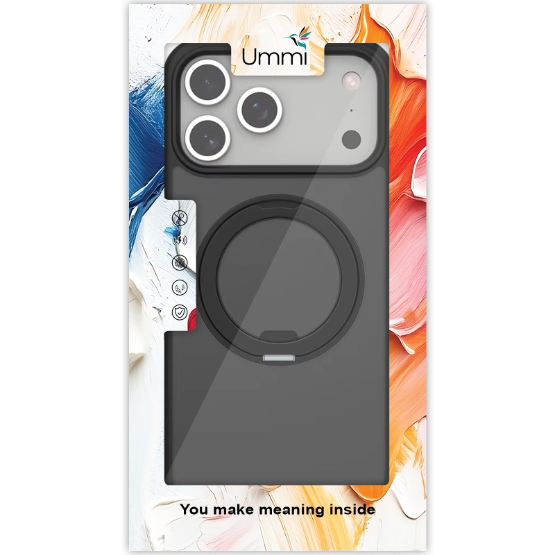 Чехол Ummi Stylish with MagSafe Ring для Apple iPhone 17 Pro Max / 18 Pro Max (6.9")