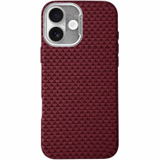 Чехол TPU+PC KVZV Triangular Pattern with Magnetic Fit для Apple iPhone 17 (6.3")