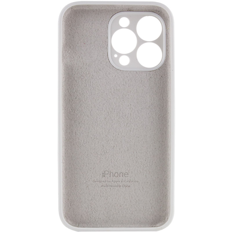 Чехол Silicone Case Full Camera Protective (AA) для Apple iPhone 15 Pro (6.1")