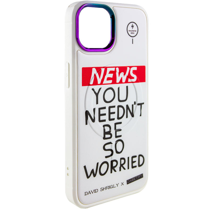 TPU+PC чехол Funny pictures with MagSafe для Apple iPhone 12 Pro / 12 (6.1")