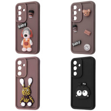 Чохол Pretty Things Case Samsung Galaxy S24 FE black/fluffy black